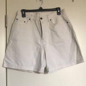 Vintage white shorts